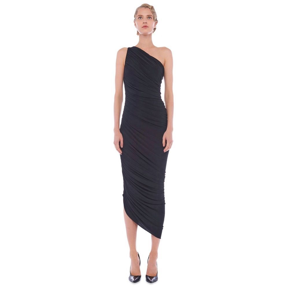 Norma Kamali Diana Gown Dress in Black Size XXS